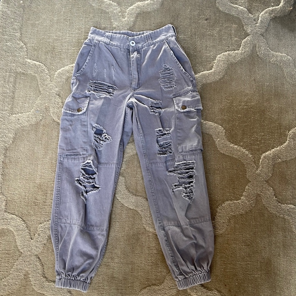 carmar ripped cargo pants